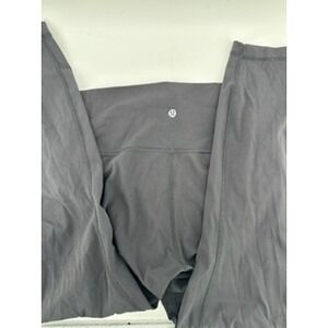 Lululemon Size 8‎ Black High Rise Yoga Pants Athleisure Activewear Leggings